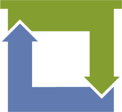 Vinyl Siding Recycling icon flat roof